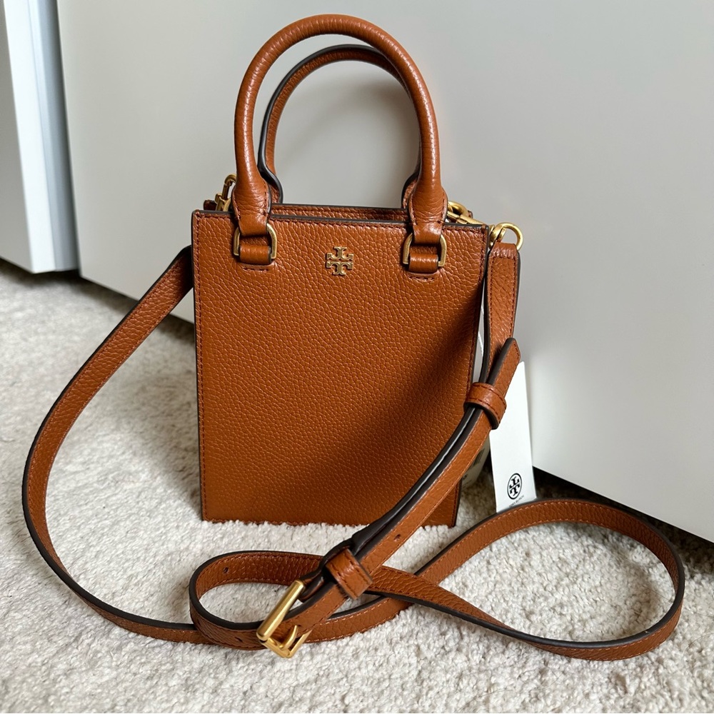 Tory Burch Mini Tote Crossbody Leather Bag Authentic and Brand New with Tag